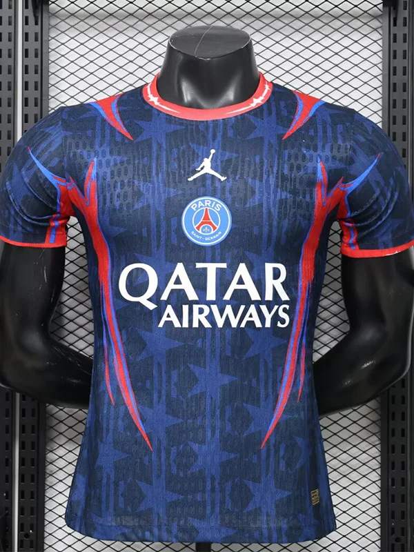 PSG 2026/27 Blue Black Special Edition Training Shirt Player Version - Front View PSG 2026/27 Blue Black Special Edition Training Shirt Player Version - Front View | KFCOOL
