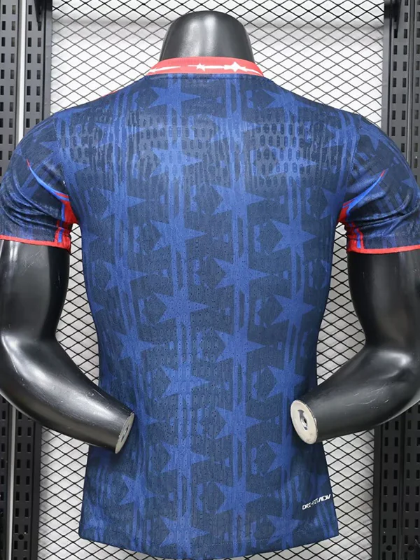 PSG 2026/27 Blue Black Special Edition Training Shirt Player Version - Back View PSG 2026/27 Blue Black Special Edition Training Shirt Player Version - Back View | KFCOOL