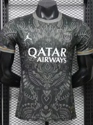 PSG 2026/27 Grey Special Edition Training Shirt Player Version - Front View | KFCOOL