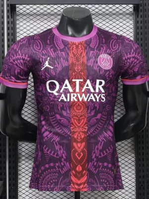 PSG 2026/27 Purple Pink Special Edition Training Shirt Player Version - Front View | KFCOOL