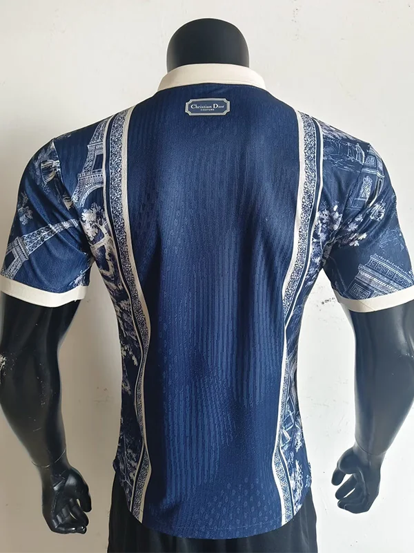 PSG 2026/27 Royal Blue Training Shirt Player Version - Back View | KFCOOL