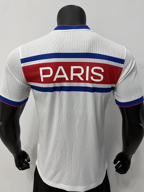 PSG 2026/27 White Training Shirt Player Version - Back View | KFCOOL