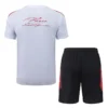 PSG 2026/27 White Red Training Short Suit - Back View | KFCOOL