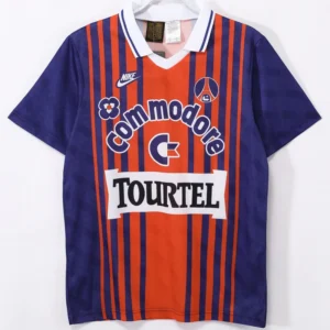 PSG 1993/94 Retro Home Jersey Fan Version - Front View PSG 1993/94 Retro Home Jersey Fan Version - Front View | KFCOOL