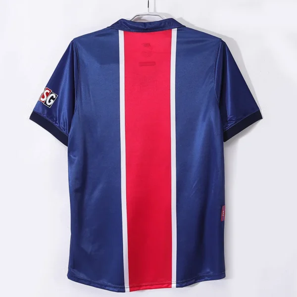 PSG 1998/99 Retro Home Jersey Fan Version - Back View | KFCOOL