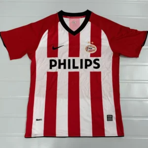 PSV Eindhoven 2009/10 Retro Home Jersey Fan Version - Front View | KFCOOL