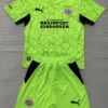 PSV Eindhoven 2026/27 Goalkeeper Kids Kit Fan Version - Front View | KFCOOL