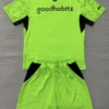 PSV Eindhoven 2026/27 Goalkeeper Kids Kit Fan Version - Back View | KFCOOL