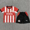 PSV Eindhoven 2026/27 Home Kids Kit Fan Version - Front View | KFCOOL