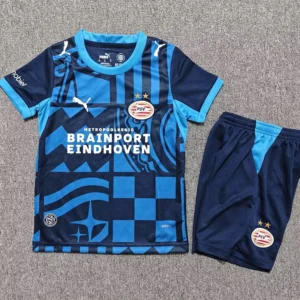 PSV Eindhoven 2026/27 Third Kids Kit Fan Version - Front View | KFCOOL