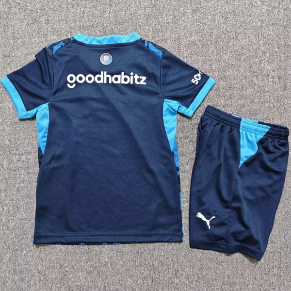 PSV Eindhoven 2026/27 Third Kids Kit Fan Version - Back View PSV Eindhoven 2026/27 Third Kids Kit Fan Version - Back View | KFCOOL