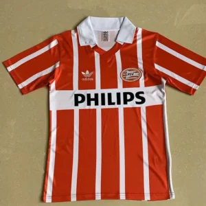 PSV Eindhoven 1990/91 Retro Home Jersey Fan Version - Front View | KFCOOL
