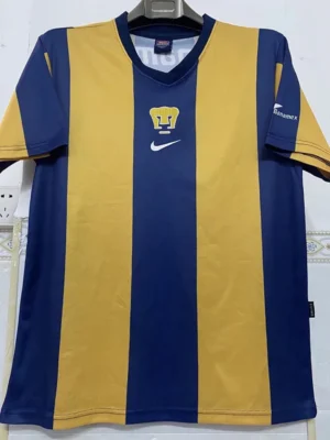Pumas UNAM 2000/01 Retro Home Jersey Fan Version - Front View | KFCOOL