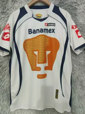 Pumas UNAM 2008/09 Retro Home Jersey Fan Version - Front View | KFCOOL