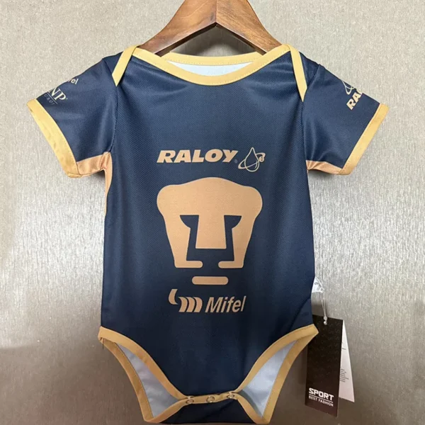 Pumas UNAM 2026/27 Away Baby Bodysuit - Front View | KFCOOL