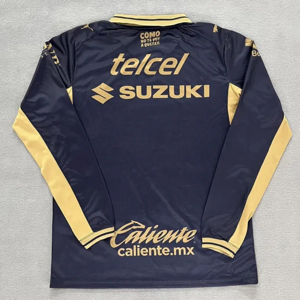 Pumas UNAM 2026/27 Away Long Sleeve Jersey Fan Version - Back View | KFCOOL