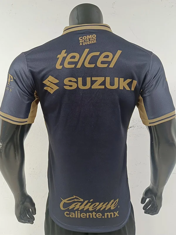 Pumas UNAM 2026/27 Away Jersey Player Version - Back View | KFCOOL