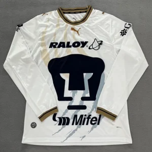 Pumas UNAM 2026/27 Home Long Sleeve Jersey Fan Version - Front View | KFCOOL