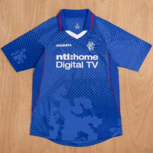 Rangers 2002/03 Retro Home Jersey Fan Version - Front View | KFCOOL