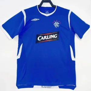 Rangers 2008/09 Retro Home Jersey Fan Version - Front View | KFCOOL
