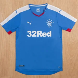 Rangers 2015/16 Retro Home Jersey Fan Version - Front View | KFCOOL