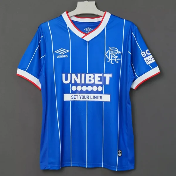 Rangers 2026/27 Home Jersey Fan Version - Front View | KFCOOL