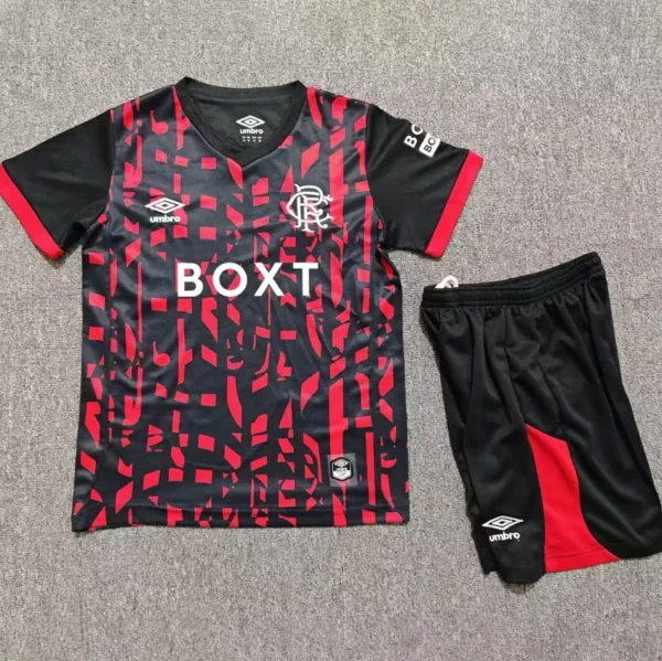 Rangers 2026/27 Third Kids Kit Fan Version - Front View | KFCOOL