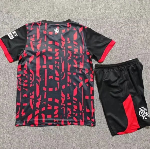 Rangers 2026/27 Third Kids Kit Fan Version - Back View | KFCOOL