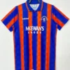 Rangers 1993/94 Retro Away Jersey Fan Version - Front View | KFCOOL