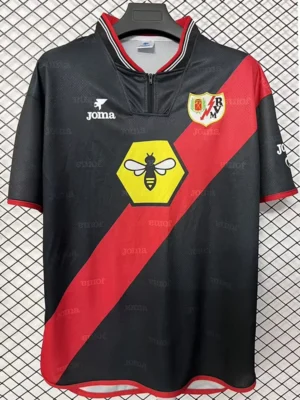 Rayo Vallecano 2000/01 Retro Home Jersey Fan Version - Front View Rayo Vallecano 2000/01 Retro Home Jersey Fan Version - Front View | KFCOOL