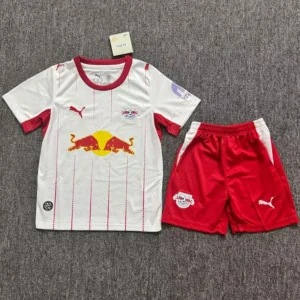 RB Leipzig 2026/27 Home Kids Kit Fan Version - Front View RB Leipzig 2026/27 Home Kids Kit Fan Version - Front View | KFCOOL