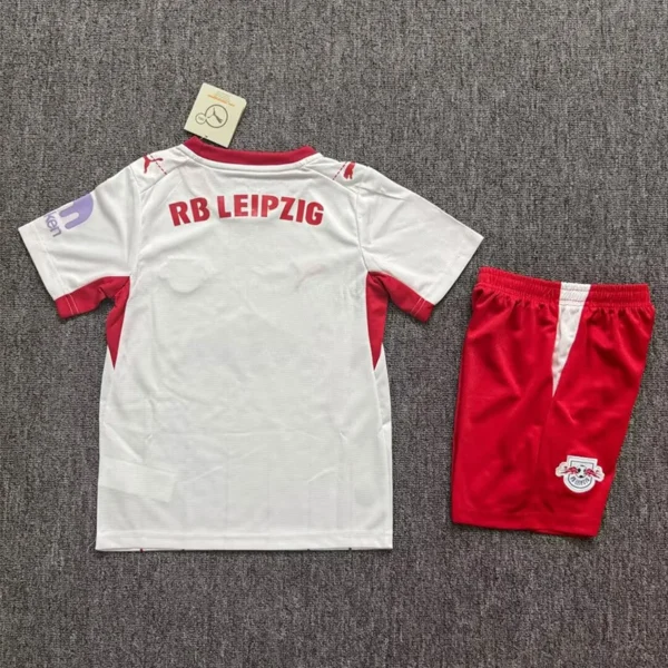 RB Leipzig 2026/27 Home Kids Kit Fan Version - Back View | KFCOOL