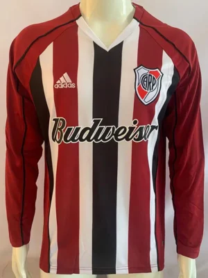 River Plate 2005/06 Retro Away Long Sleeve Jersey Fan Version - Front View River Plate 2005/06 Retro Away Long Sleeve Jersey Fan Version - Front View | KFCOOL
