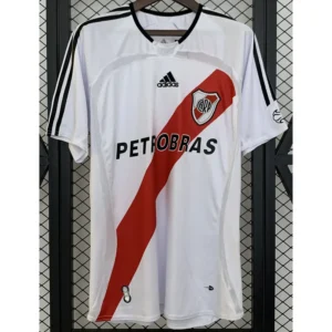 River Plate 2006/07 Retro Home Jersey Fan Version - Front View River Plate 2006/07 Retro Home Jersey Fan Version - Front View | KFCOOL