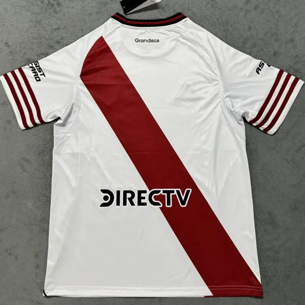 River Plate 2025/26 Home Jersey Fan Version - Back View | KFCOOL