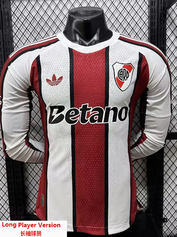 River Plate 2026/27 Away Long Sleeve Jersey Player Version - Front View River Plate 2026/27 Away Long Sleeve Jersey Player Version - Front View | KFCOOL