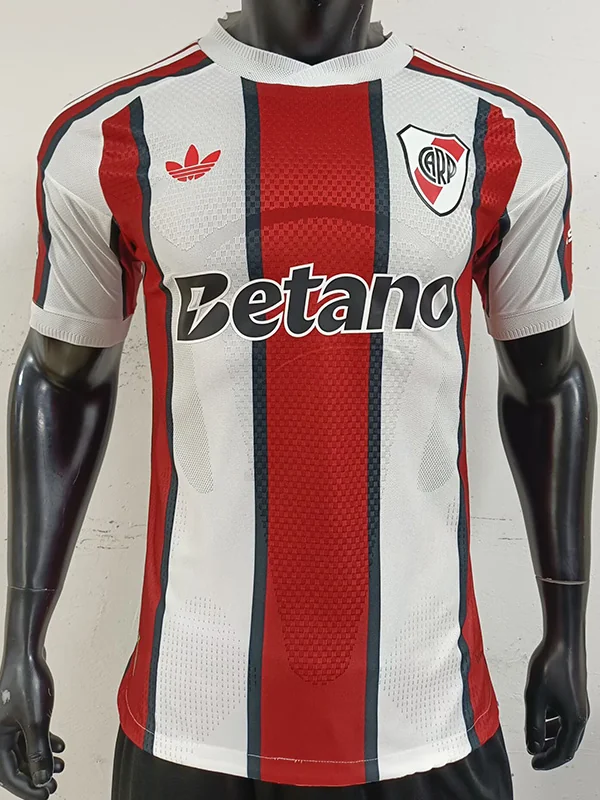 River Plate 2026/27 Away Jersey Player Version - Back View | KFCOOL