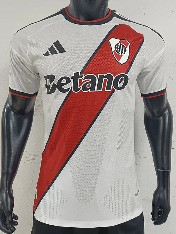 River Plate 2026/27 Home Jersey Player Version - Front View River Plate 2026/27 Home Jersey Player Version - Front View | KFCOOL