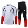 River Plate 2026/27 Half Pull Tracksuit - Front View River Plate 2026/27 Half Pull Tracksuit - Front View | KFCOOL