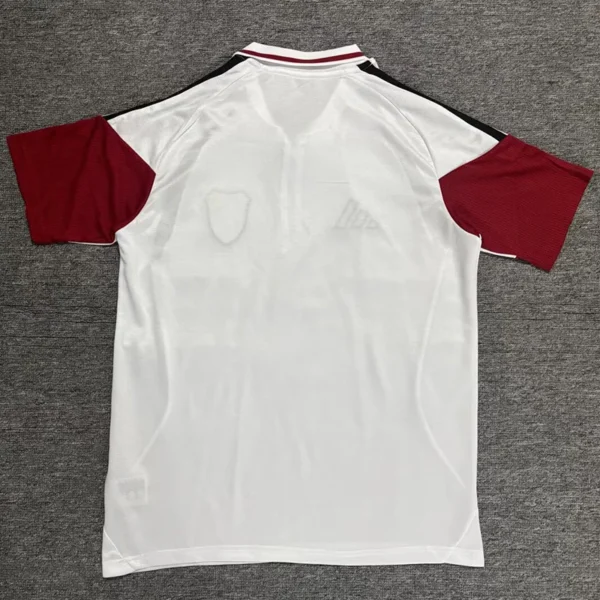 River Plate 2026/27 White Polo Shirt - Back View | KFCOOL