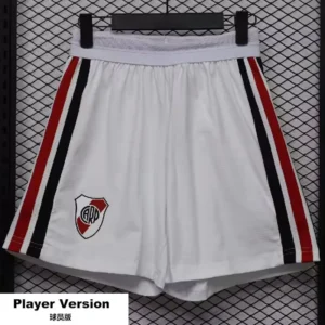 River Plate 2026/27 White Shorts Player Version - Front View | KFCOOL