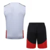River Plate 2026/27 White Sleeveless Shorts - Back View | KFCOOL