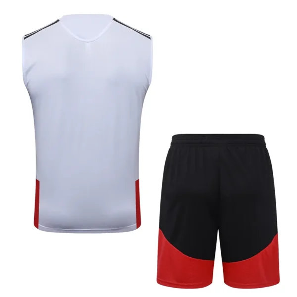 River Plate 2026/27 White Sleeveless Shorts - Back View | KFCOOL