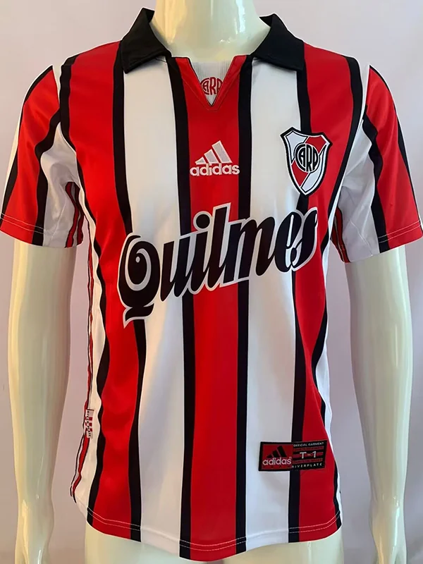 River Plate 1999/00 Retro Away Jersey Fan Version - Front View | KFCOOL