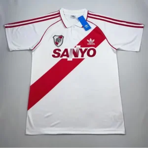 River Plate 1992/94 Retro Home Jersey Fan Version - Front View River Plate 1992/94 Retro Home Jersey Fan Version - Front View | KFCOOL