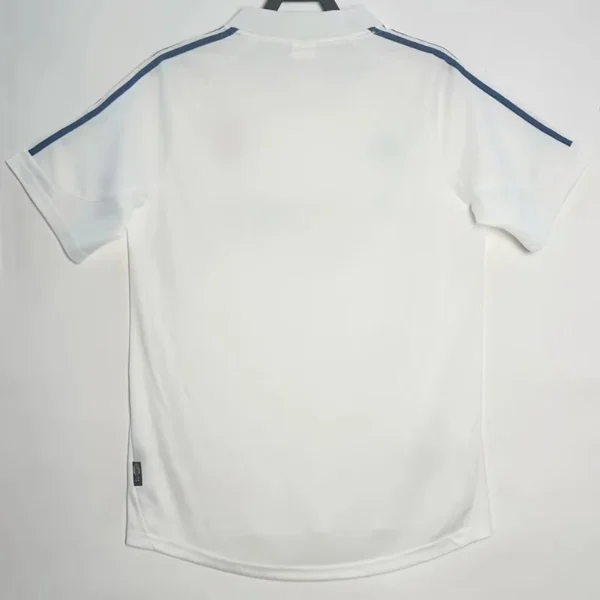 Real Madrid 2001/02 Retro Home Jersey Fan Version - Back View | KFCOOL