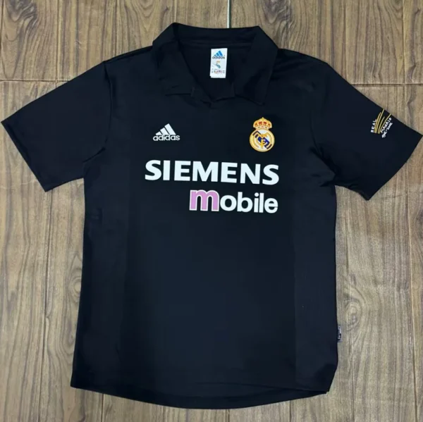Real Madrid 2002/03 Retro Away Jersey Fan Version - Front View | KFCOOL