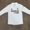 Real Madrid 2002/03 Retro Home Long Sleeve Jersey Fan Version - Back View Real Madrid 2002/03 Retro Home Long Sleeve Jersey Fan Version - Back View | KFCOOL