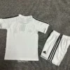 Real Madrid 2003/04 Retro Home Kids Kit Fan Version - Back View Real Madrid 2003/04 Retro Home Kids Kit Fan Version - Back View | KFCOOL