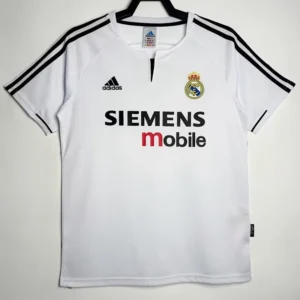 Real Madrid 2003/04 Retro Home Jersey Fan Version - Front View | KFCOOL